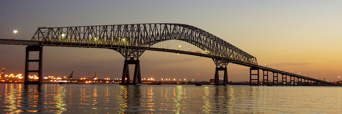 The Francis Scott Key Bridge, Baltimore