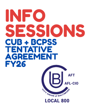 Info Sessions to be held for BCPSS TA