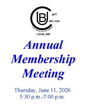 CUB Annual Membership Meeting